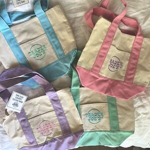 New with tags. Trader Joe’s limited edition spring mini totes. Price per bag OBO